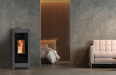 THERMOROSSI pellet stoves, living comfort and excellent energy savings.
