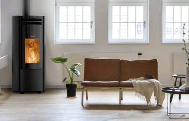 THERMOROSSI pellet stoves, living comfort and excellent energy savings.