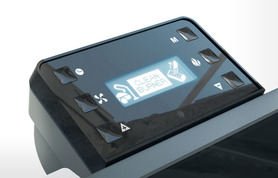 Pannello LCD di nuovo design implementato da messaggi grafici semplici e intuitivi