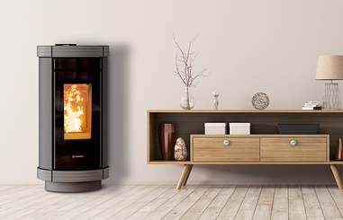 THERMOROSSI pellet stoves, living comfort and excellent energy savings.