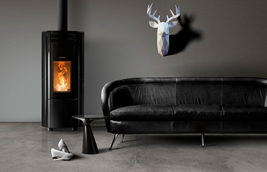 THERMOROSSI pellet stoves, living comfort and excellent energy savings.