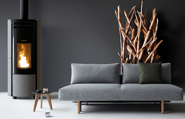 THERMOROSSI pellet stoves, living comfort and excellent energy savings.