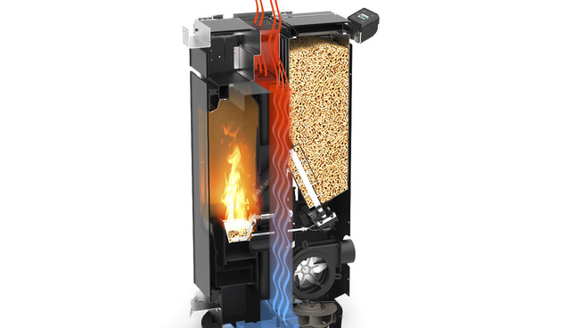 Pellet stoves and wood burning stoves and fireplaces from THERMOROSSI